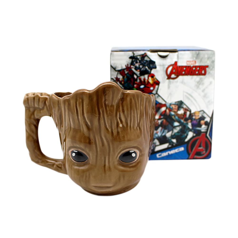 Caneca Formato 3D Baby Groot