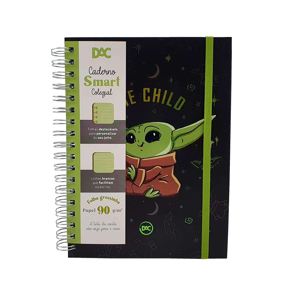 Caderno Baby Yoda