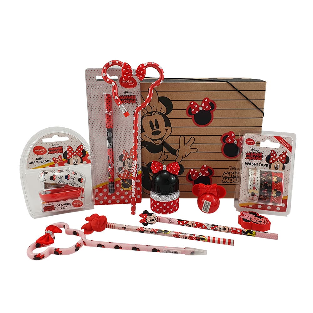 Kit Escolar Premium Minnie