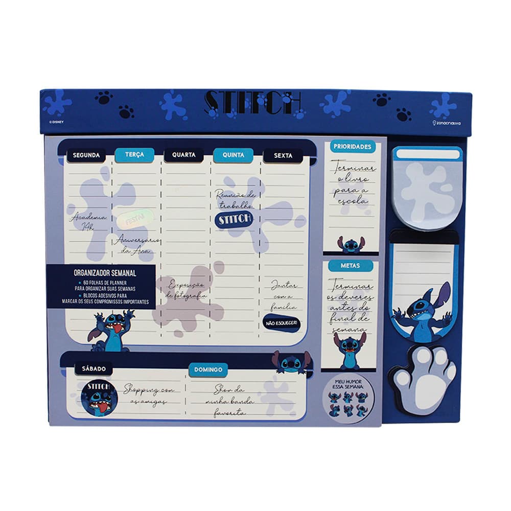 Bloco Planner Stitch