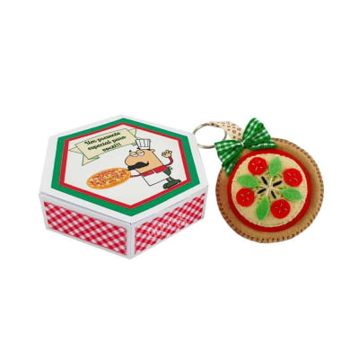 Chaveiro pizza