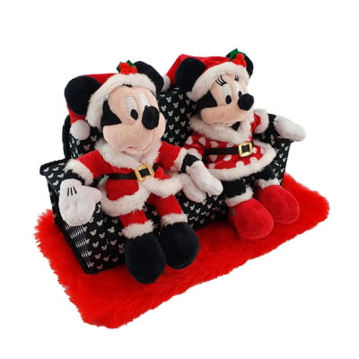 Mickey e Minnie no sofá – Natal Disney