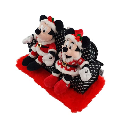 Mickey e Minnie no sofá – Natal Disney