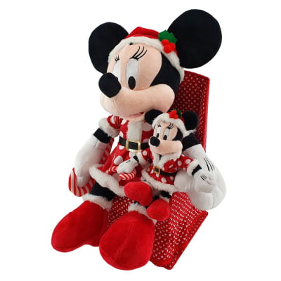 Minnie Noel G e P na poltrona - Natal Disney