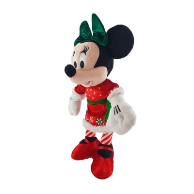 Minnie vestido com doce na borda M - Natal Disney