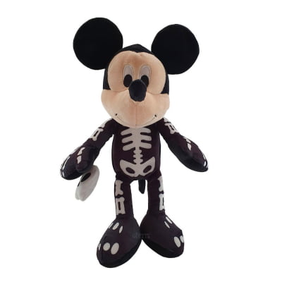 Pelúcia Mickey Halloween Esqueleto