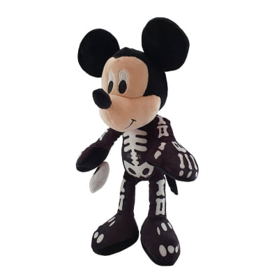 Pelúcia Mickey Halloween Esqueleto