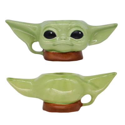 Caneca Formato 3D Baby Yoda