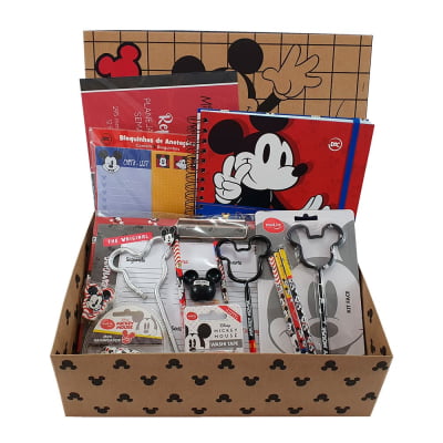 Kit Papelaria Premium Mickey