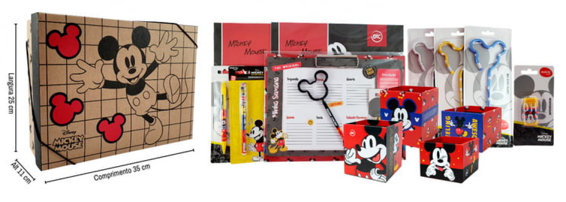 Kit Organizador Premium Mickey