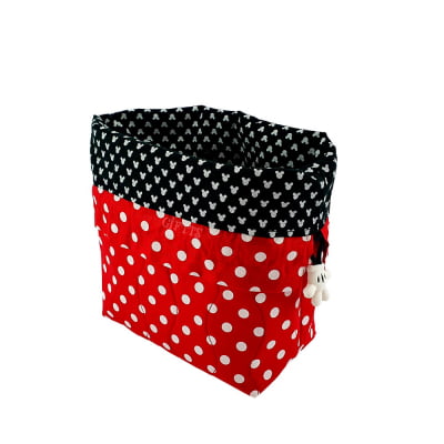 Kit Organizador Cesto Minnie