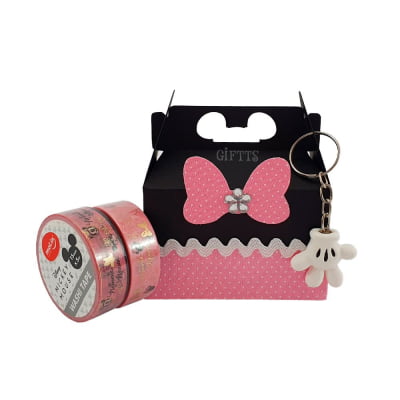 Kit washi tape Minnie rosa
